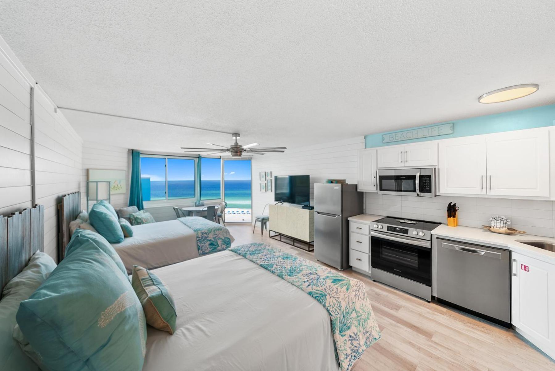 פנמה סיטי ביץ' Sea The Gulf - Top Of The Gulf 809 - Beach Front Resort - Ocean View Free Beach Chair Service מראה חיצוני תמונה